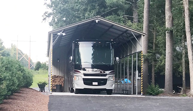 18 x 56 Utility RV Carport