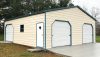 30x30x10 Vertical Roof Metal Garage